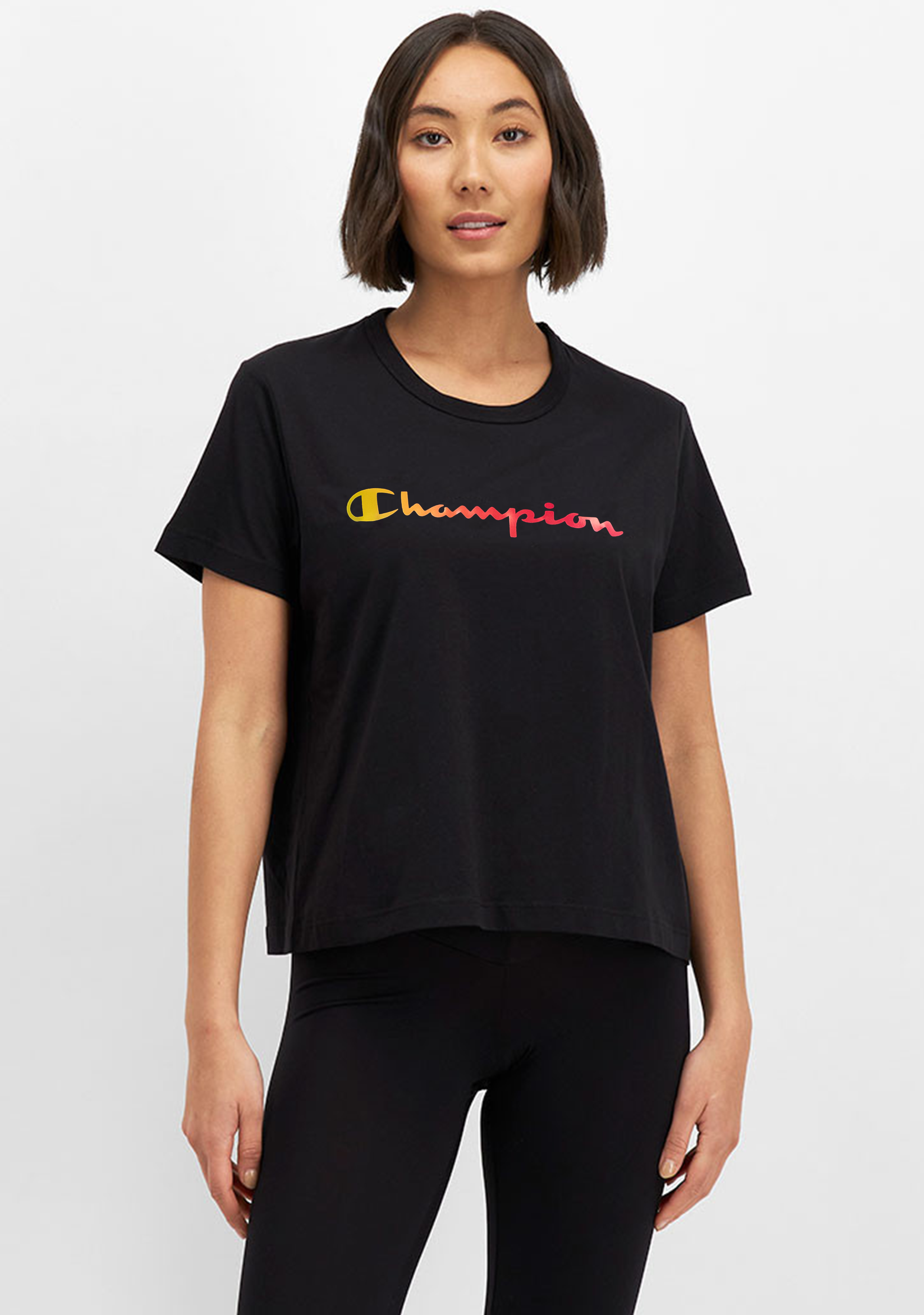 black champion shirt womens