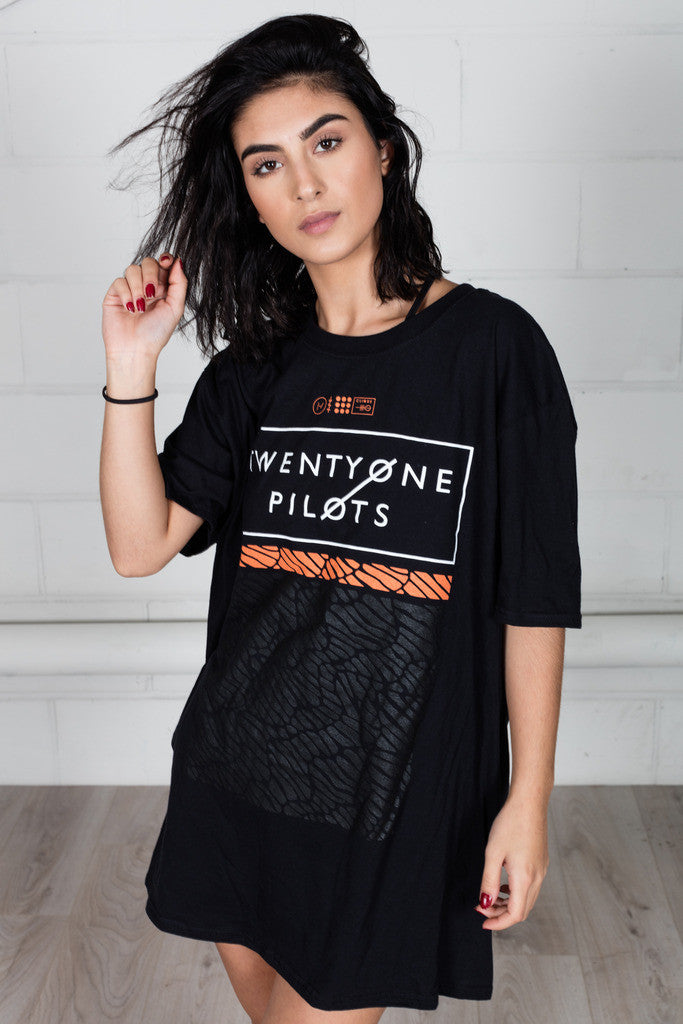 Twenty One Pilots Scale Pattern Strip Unisex Dress T Shirt