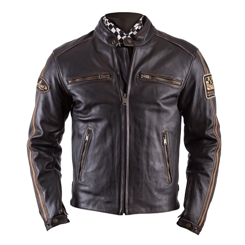 wax motorcycle jacket with armour