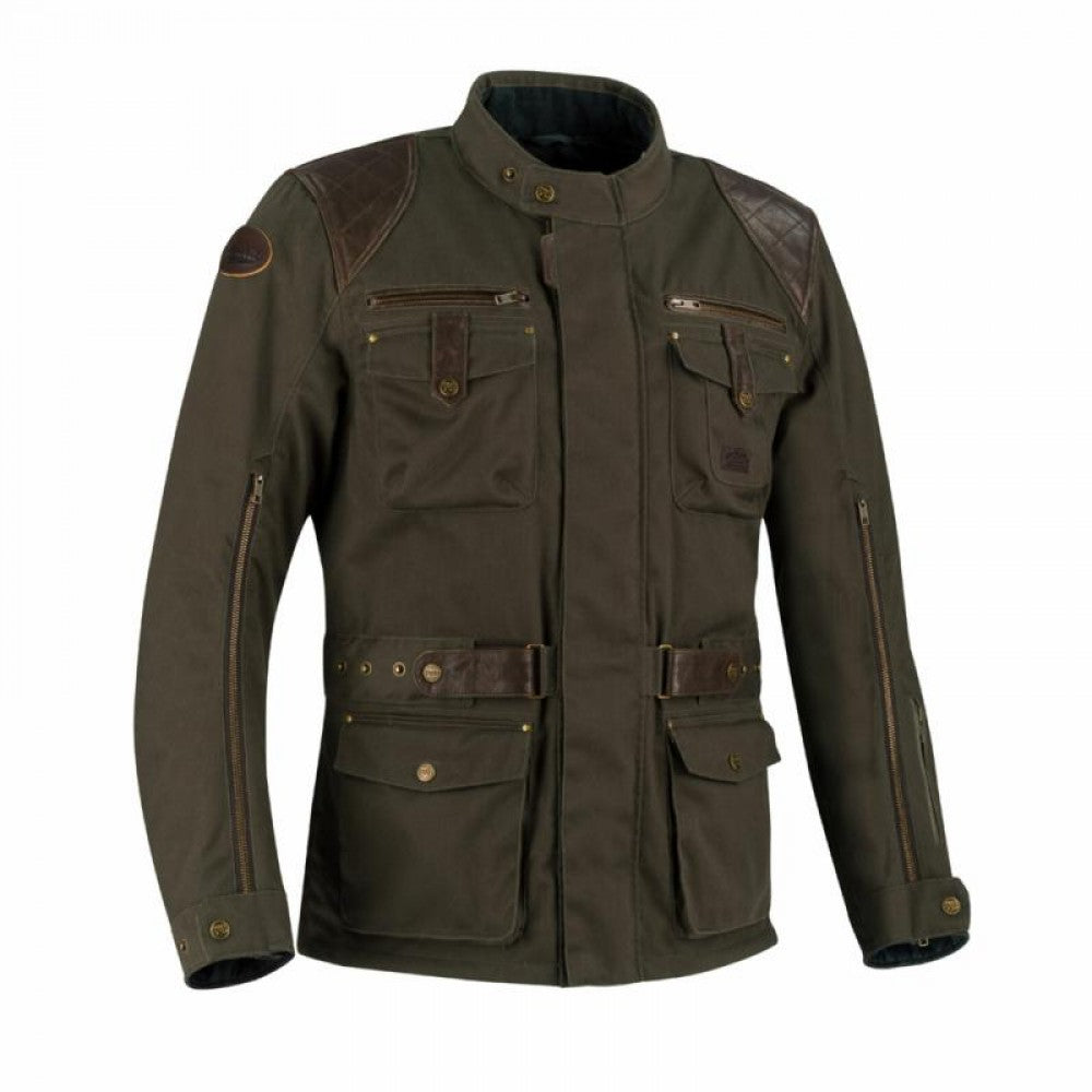 wax motorcycle jacket with armour