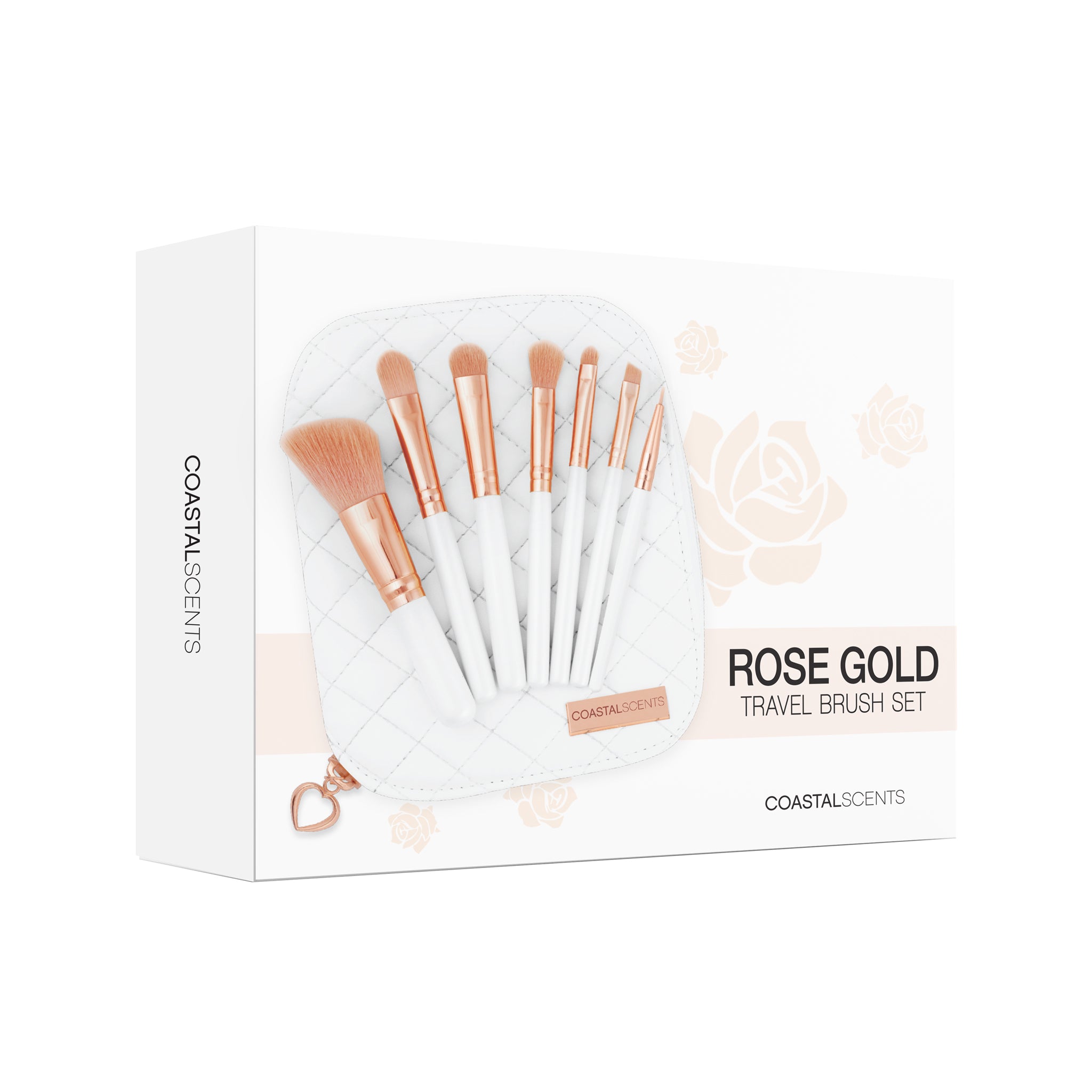 Rose Gold Makeup Brush Set