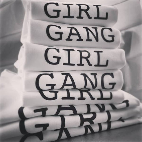 Little Hotdog Watson talk about the perfect family tees, the girl gang tees from Essex Mama