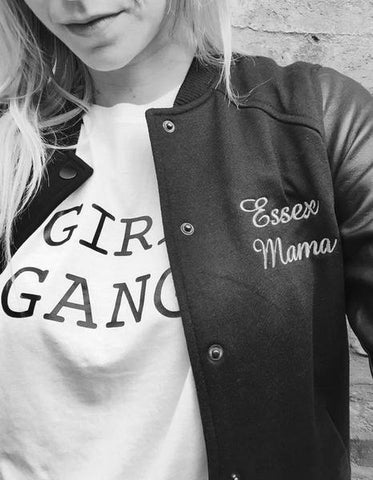 Little Hotdog Watson talk about the perfect family tees, the girl gang tees from Essex Mama