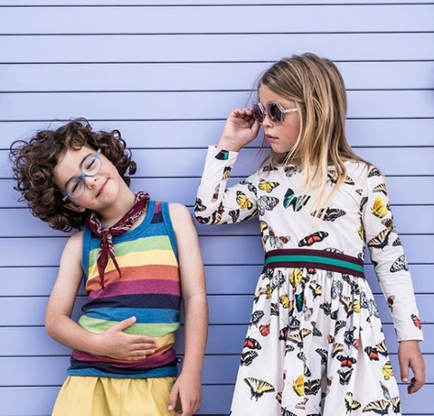 MOLO clothing brand recommendation for kids spring wear as featured on Little Hotdog Watson blog