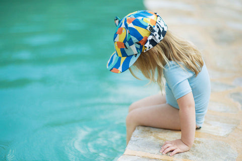 Little Hotdog Watson feature their toucan print kids hat in their latest blog