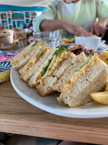 Cromer crab sandwiches