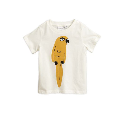 Mini Rodini Kids White Parrot Top