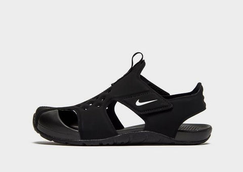 Nike black Sunray children's sandal shoes