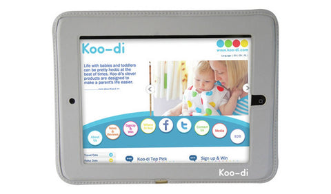 Kids iPad holder for car travels by Koo-di Argos