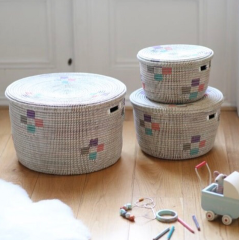 Artisanne storage baskets for kids