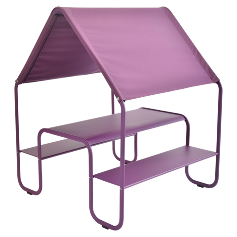 Fermob aubergine kids outdoor picnic hut