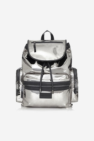 Tiba and Marl metallic rucksack featured in Little Hotdog Watson Blog