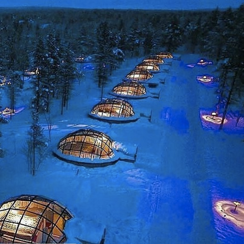 Amazing Glass Igloos in Finland