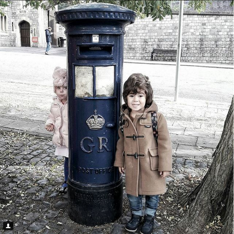 Postbox spotting with Bikini and Bibs as featured on Little Hotdog Watson outdoor activities for kids