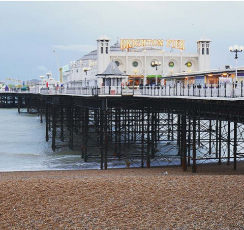 Brighton Pier as seen on Little Hotdog Watson