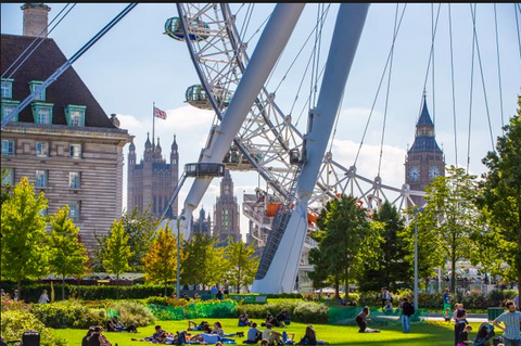 London Eye family friendly destinations in UK as seen on Little Hotdog Watson blog