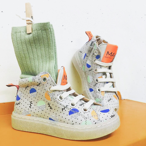 MAA high top sneakers as featured on Little Hotdog Watson's blog