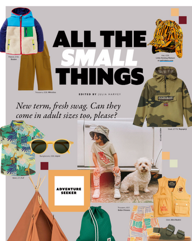 Grazia Article including Little Hotdog Watson hats