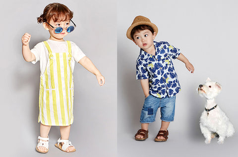 Blue Dog Korean Kidswear brand as featured on Little Hotdog Watson blog