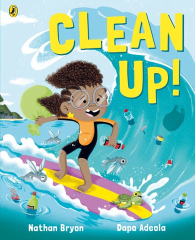 Clean Up kids beach book as featured on Little Hotdog Watson