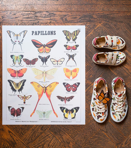 Veja Butterfly Trainers as featured on Little Hotdog Watson's blog