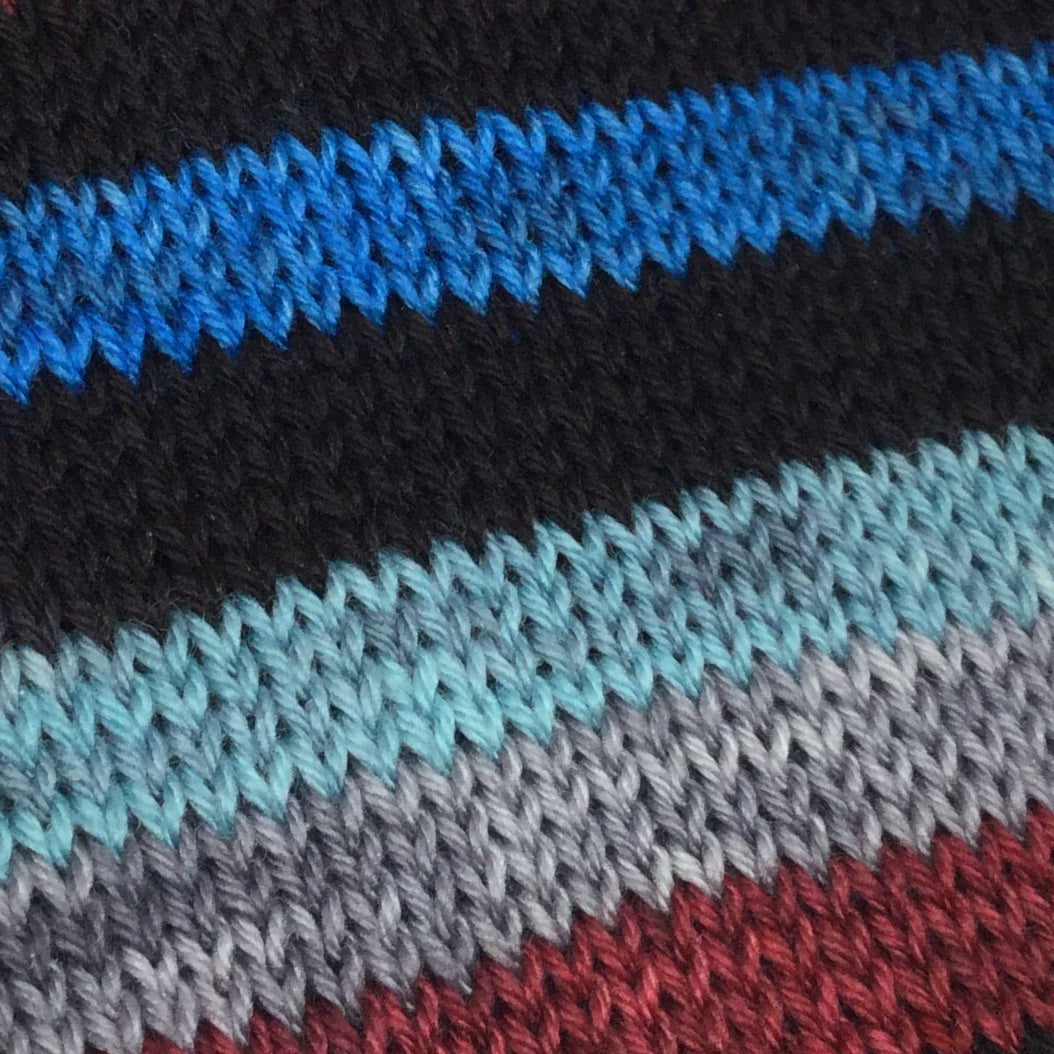 Stranger Things Inspired Six Stripe Self Striping Yarn