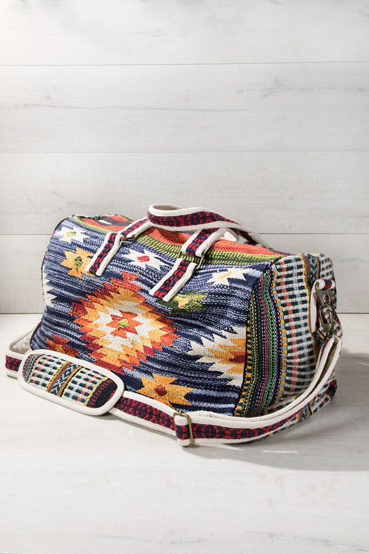 Byron Bay Boho Weekender Bag Navajo