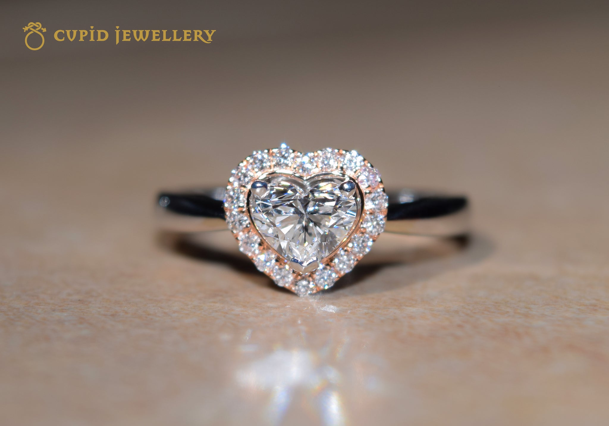 Buy Ilda Miracle Plate Heart Diamond Ring Online | CaratLane