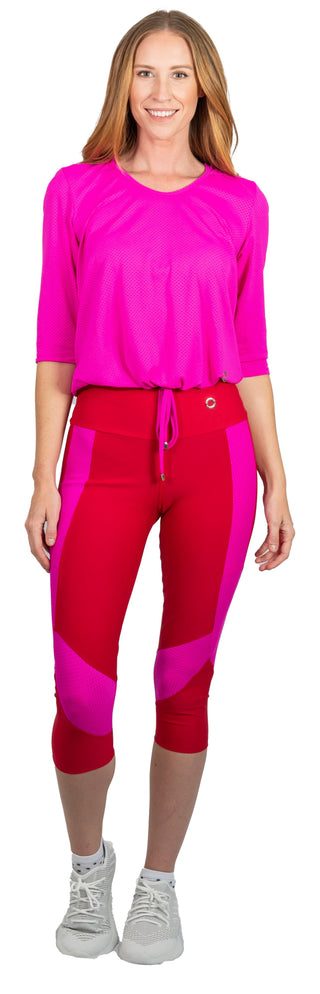 BEFLI Capri Leggings Women Blue, Red, Pink Capri - Buy BEFLI Capri Leggings  Women Blue, Red, Pink Capri Online at Best Prices in India