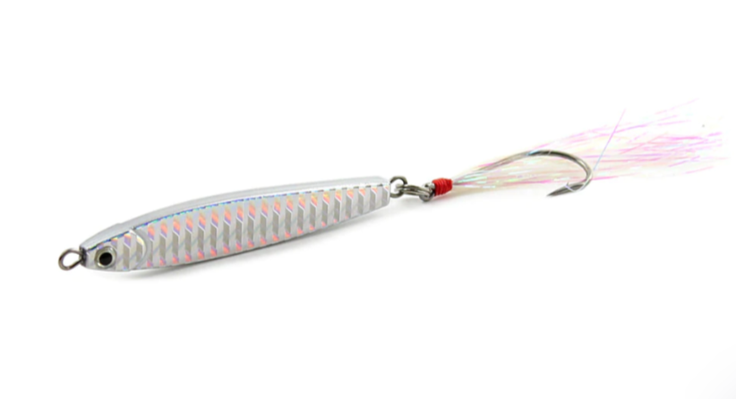 Clarkspoon Pogie Jig - 1oz - Pink/Silver - TackleDirect