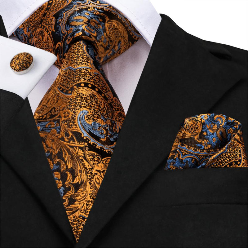 Amazing Amazonia Tie, Pocket Square and Cufflinks | Beautiful ties at ...