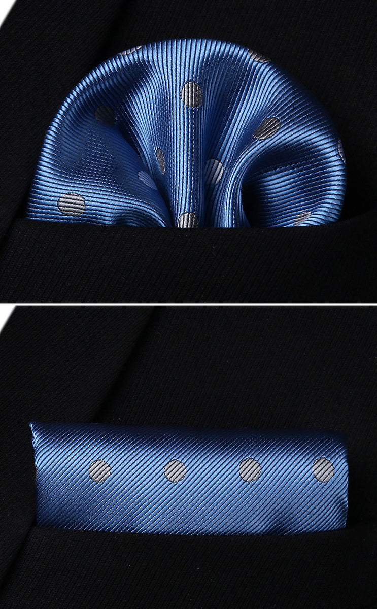 Arctic Icebergs Tie and Pocket Square – Sophisticated Gentlemen