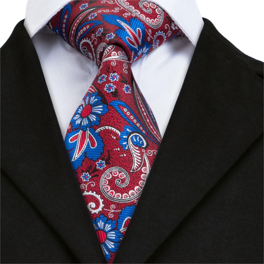 Blue Poppies Tie – Sophisticated Gentlemen