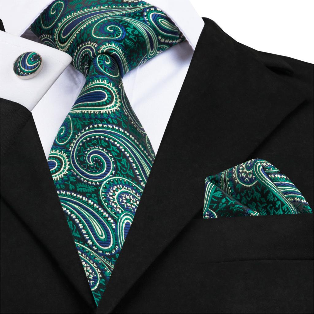 Loch Ness Tie, Pocket Square and Cufflinks – Sophisticated Gentlemen