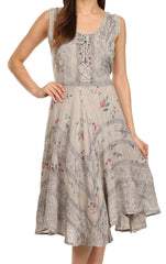 Sakkas Fairy Maiden Corset Style Dress | Sakkas Store