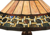 61"H Ilona Mission Stained Glass Floor Lamp