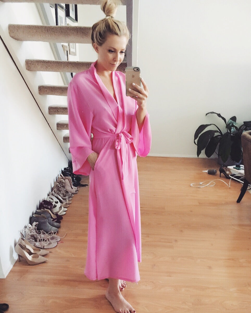 Helena Quinn Silk Robe