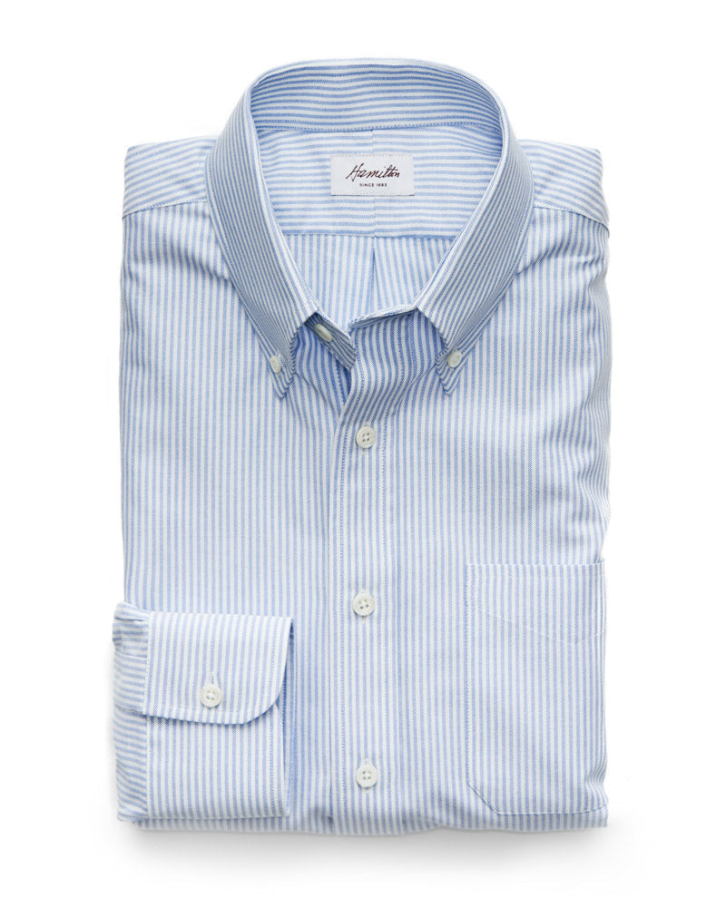 Classic Bengal Oxford (Light Blue) - Hamilton Shirts