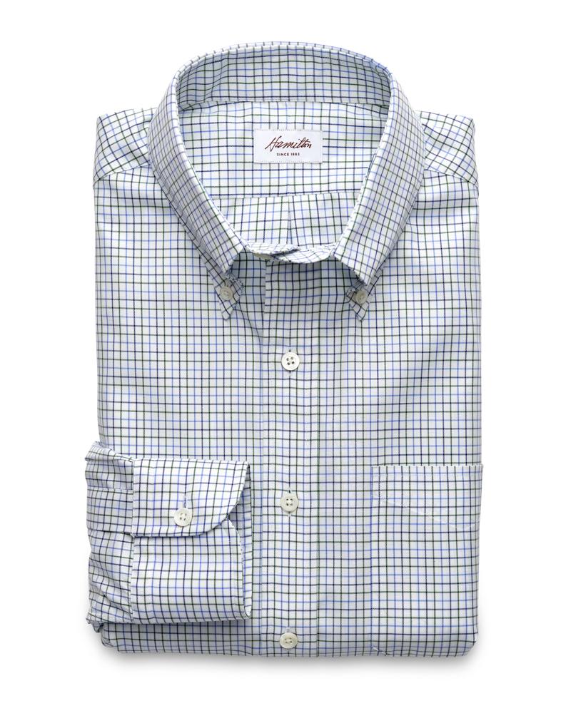 Martin Grid Check - Hamilton Shirts