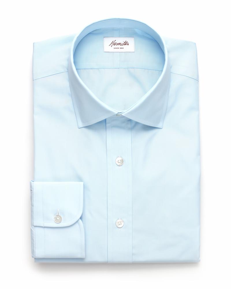 Poplin (Medium Blue) - Hamilton Shirts