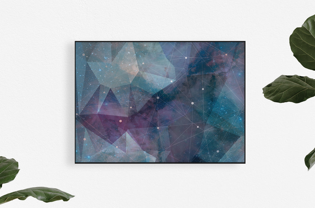 Star Constellation Wallpaper, Outer Space Mural Wallpaper, Galaxy Wall