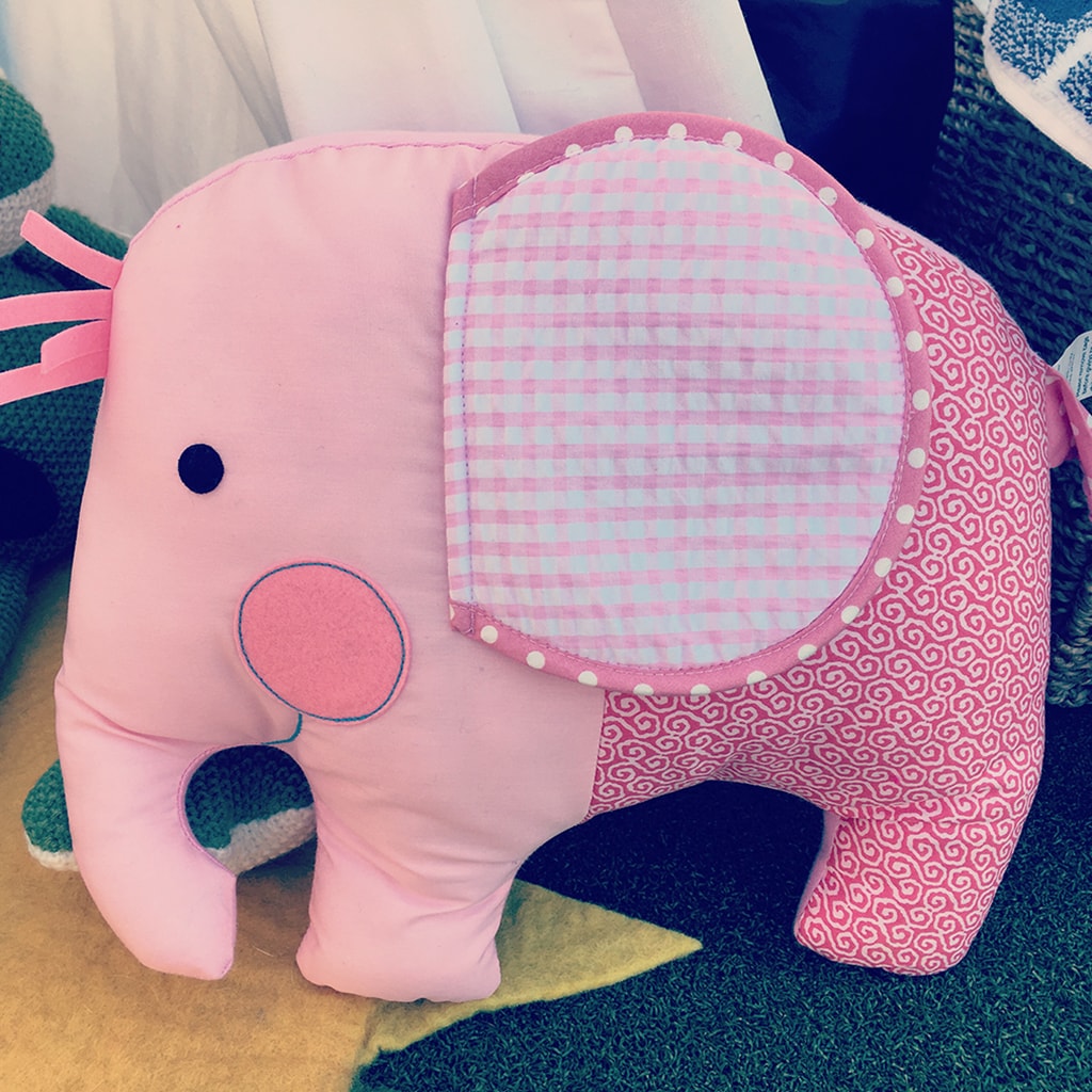 Elephant Pink Softie Cuddle Pillow – The Hera Collective