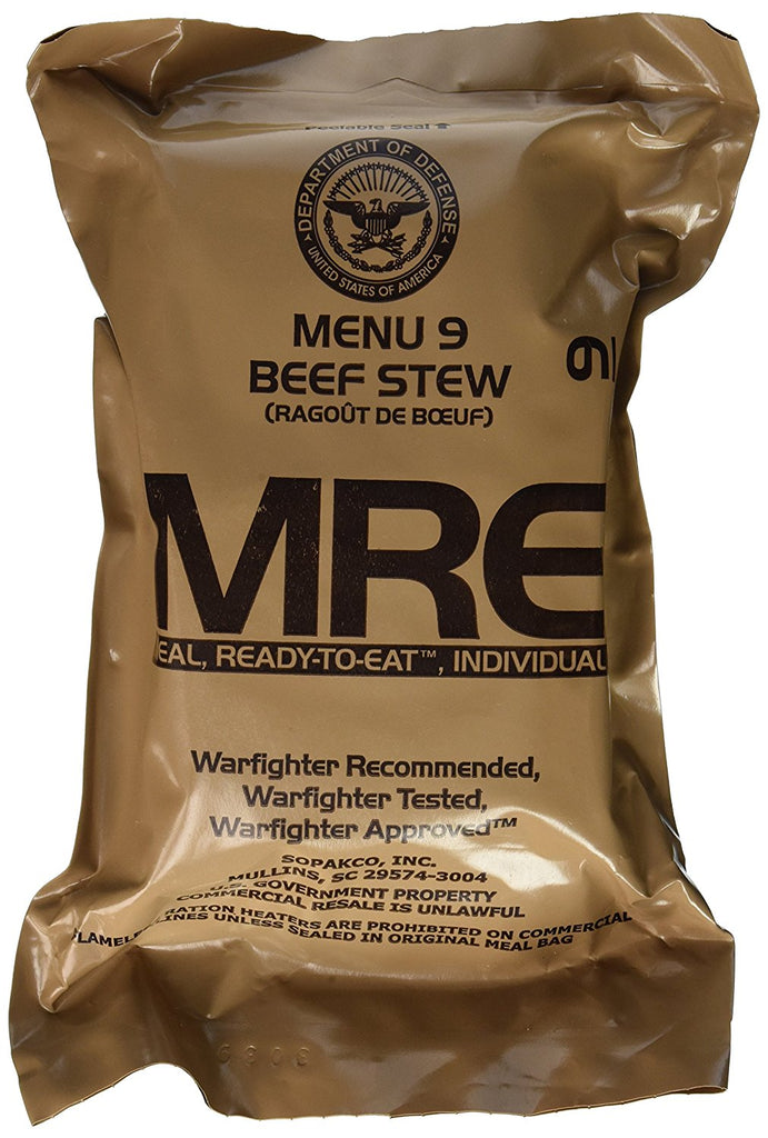 Single Military MRE 2024 Genuine US Military Mres Ozark Outdoorz