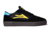 Lakai Shoes Cambridge SMU - Black/Gum Suede - Skates USA