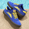 Lakai Shoes Cambridge SMU - Blue/Yellow Suede - Skates USA