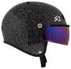 S1 Retro Lifer E-Helmet - Black Gloss Glitter - Skates USA