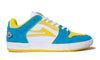 Lakai Shoes Telford Low SMU - White/Cyan Suede - Skates USA