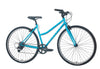 Fairdale Lookfar Step-Thru Complete Cruiser Bike - Gloss Surf Blue skatesusa.com