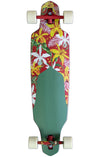 Dusters Channel Floret Longboard Complete - 38" Red/Green - Skates USA