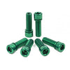 Shadow Conspiracy BMX Hollow Bolts - Green - Skates USA